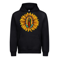 Black our lady of guadalupe sunflower Urban Hoodie - JahusDesignShop