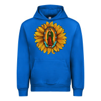 Cobalt our lady of guadalupe sunflower Urban Hoodie - JahusDesignShop