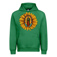Emerald our lady of guadalupe sunflower Urban Hoodie - JahusDesignShop