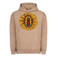 Pigment Burro our lady of guadalupe sunflower Urban Hoodie - JahusDesignShop