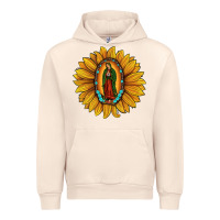 Sandshell our lady of guadalupe sunflower Urban Hoodie - JahusDesignShop