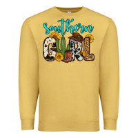 Antique Gold southern girl Premium Sweatshirt - Zillion Design Studio