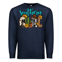 Navy southern girl Premium Sweatshirt - Zillion Design Studio
