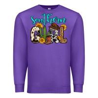Purple southern girl Premium Sweatshirt - Zillion Design Studio