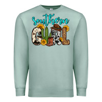 Seafoam southern girl Premium Sweatshirt - Zillion Design Studio