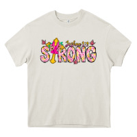 Cream joshua strong Heavy Core Tee - CowhideDigitalArt
