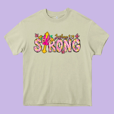 Joshua Strong Heavy Core Tee Designed By Cowhidedigitalart