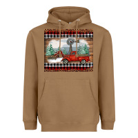Toasted Coconut christmas farm and truck Heavyweight Hoodie - RanaPortraitStore