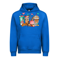 Cobalt baking coffee cups Urban Hoodie - Jasminsmagicworld