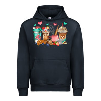 Navy baking coffee cups Urban Hoodie - Jasminsmagicworld