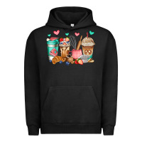 Pigment Black baking coffee cups Urban Hoodie - Jasminsmagicworld