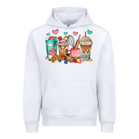 White baking coffee cups Urban Hoodie - Jasminsmagicworld