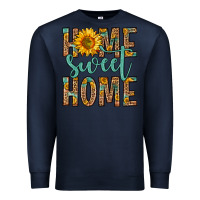 Navy home sweet home Premium Sweatshirt - Zillion Design Studio