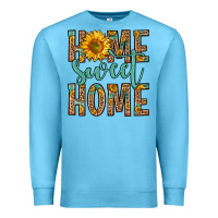 Ocean Blue home sweet home Premium Sweatshirt - Zillion Design Studio