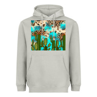 Moon Dust cactus turquoise leopard cowhide tumbler rana Heavyweight Hoodie - RanaPortraitStore