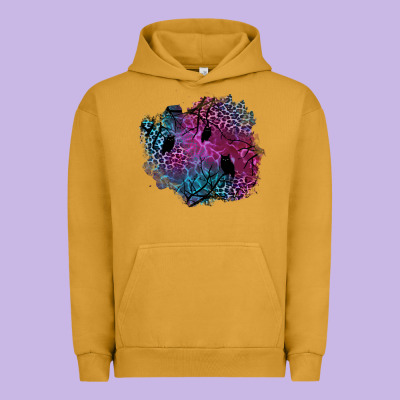 Halloween Patch  1 Urban Hoodie Designed By Bundleandbundleshop