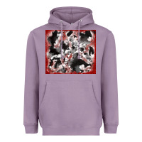Lavender cowhide glitter tooled leather Heavyweight Hoodie - RanaPortraitStore