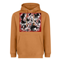 Meerkat cowhide glitter tooled leather Heavyweight Hoodie - RanaPortraitStore