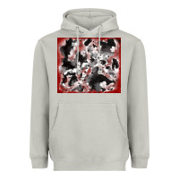 Moon Dust cowhide glitter tooled leather Heavyweight Hoodie - RanaPortraitStore