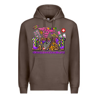 Coffee mardi gras  lvn licensed vocational nurse Premium Hoodie - AdoDesignShop