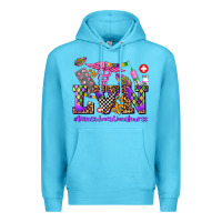Ocean Blue mardi gras  lvn licensed vocational nurse Premium Hoodie - AdoDesignShop