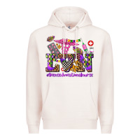 Pale Pink mardi gras  lvn licensed vocational nurse Premium Hoodie - AdoDesignShop