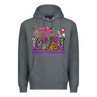 Rock mardi gras  lvn licensed vocational nurse Premium Hoodie - AdoDesignShop