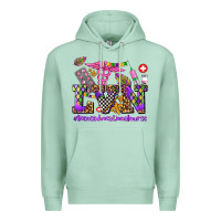 Seafoam mardi gras  lvn licensed vocational nurse Premium Hoodie - AdoDesignShop