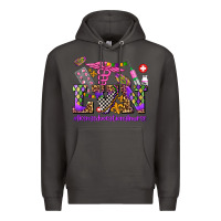 Smoke mardi gras  lvn licensed vocational nurse Premium Hoodie - AdoDesignShop