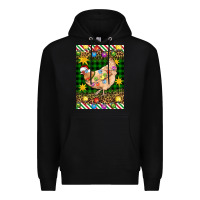 Black Christmas Chicken Premium Hoodie - Artiststas