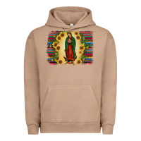 Pigment Burro serape our lady of guadalupe Urban Hoodie - JahusDesignShop
