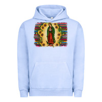 Pigment Grape Ice serape our lady of guadalupe Urban Hoodie - JahusDesignShop
