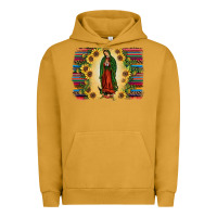 Pigment Peanut Butter serape our lady of guadalupe Urban Hoodie - JahusDesignShop