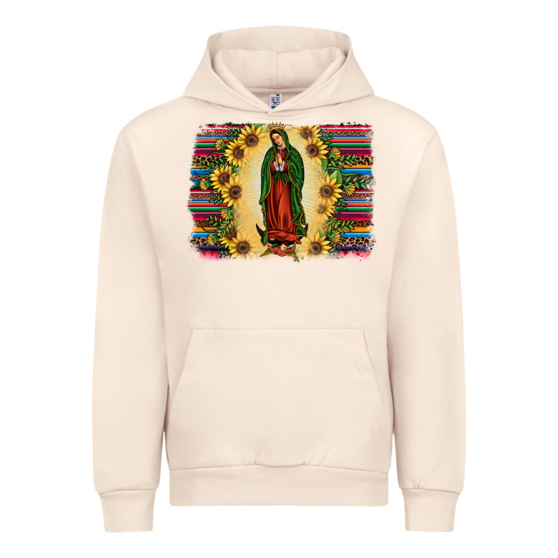 Serape Our Lady Of Guadalupe Urban Hoodie by JahusDesignShop | Teevron
