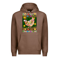 Chestnut Christmas Chicken Premium Hoodie - Artiststas