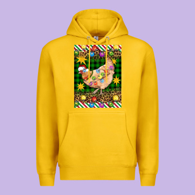 Christmas Chicken Premium Hoodie Designed By Artiststas