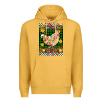Mustard Christmas Chicken Premium Hoodie - Artiststas