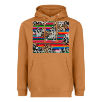 Meerkat cowhide leopard serape Heavyweight Hoodie - RanaPortraitStore