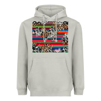 Moon Dust cowhide leopard serape Heavyweight Hoodie - RanaPortraitStore