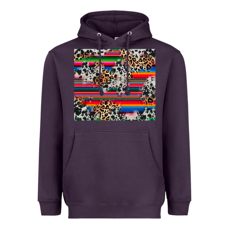 Cowhide Leopard Serape Heavyweight Hoodie by RanaPortraitStore | Teevron