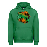 Emerald halloween patch  2 Urban Hoodie - BundleAndBundleShop