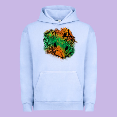 Halloween Patch  2 Urban Hoodie Designed By Bundleandbundleshop