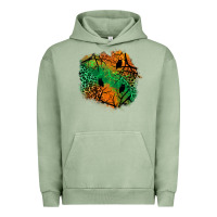 Pigment Oil Green halloween patch  2 Urban Hoodie - BundleAndBundleShop