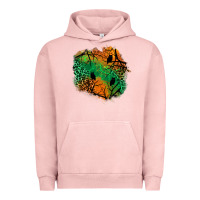 Pigment Salmon halloween patch  2 Urban Hoodie - BundleAndBundleShop