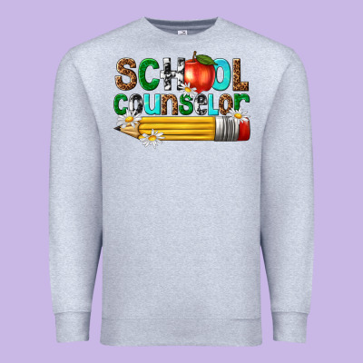 School Counselor Premium Sweatshirt Designed By Texasbilliewilder