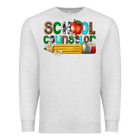 Oatmeal Heather school counselor Premium Sweatshirt - texasbilliewilder