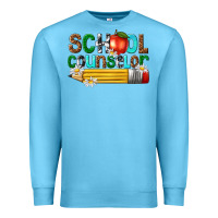 Ocean Blue school counselor Premium Sweatshirt - texasbilliewilder