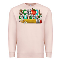 Pale Pink school counselor Premium Sweatshirt - texasbilliewilder