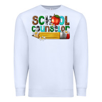 White school counselor Premium Sweatshirt - texasbilliewilder