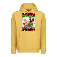 Antique Gold Christmas coop animals Premium Hoodie - Artiststas